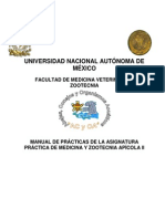 Manual de Practicas de Medicina y Zootecnia Apicola II PDF