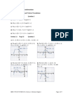 MHR PreCal 12 Textbook CH 1 Solutions