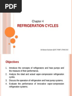 Chap 4 - REFRIGERATION CYCLE - Oct 2015