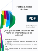 Politica y Redes Sociales