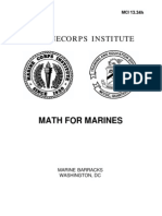 1334H Math For Marines (MCI)