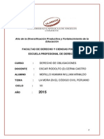 La Mora en El Codigo Civil Peruano PDF