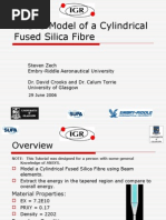 ANSYS Model of A Cylindrical Fused Silica Fibre-01