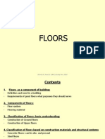 Floors: B.Arch - II. Sem - III. B.M.C.III - July-Dec 2010