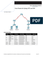 En Security Chp2 PTActA Syslog-SSH-NTP Student