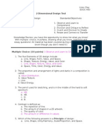 2 Dimensional Design Test: 1-Observe and Learn To Comprehend