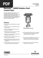 S Bauman Control Valve