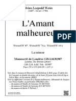 WL26 L Amant Malheureux