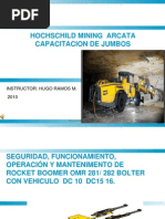 Curso Capacitacion Introduccion Jumbo Hidraulico Atlas Copco PDF