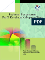 Pedoman Penyusunan Profil Kesehatan Kab