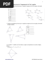 Congruencia de Triangulos