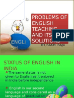 Problems of Teaching English