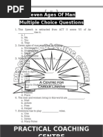 2nd Year Poetry MCQs & QA