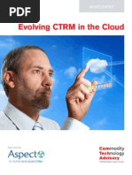 Evolving CTRM in The Cloud