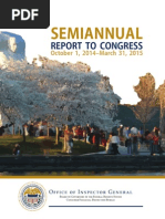 Oig Semiannual Report March 2015