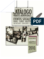 Catalogo Eventos Sociales