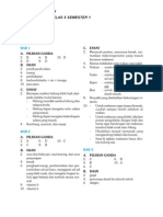 Kunci Jawaban Soal Soal Ipa Kelas 5 Semester 1