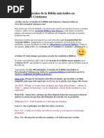 Los 100 Versículos de La Biblia Más Leídos en Devocionales Cristianos y Muchas Cosas Muy Interesantes