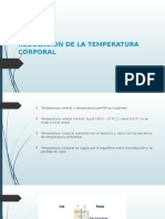 Regulacion de La Temperatura Corporal