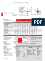 26 MM, Graphite Brushes, 6 Watt: Part Numbers