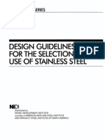 Design Guidelines For The Selection & Use of Stainless Steel PDF