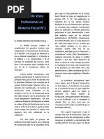 El Debido Proceso en Materia Fiscal PDF