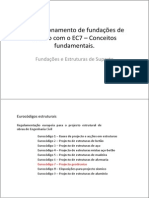 Dimensionamento de Fundacoes de Acordo Com o EC7 &#8211 Conceitos Fundamentais.