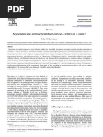 Myoclonus With Dementia