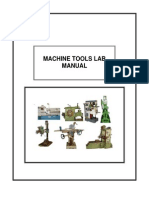 Machine Tools Lab-Gudlavalleru