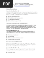 Q& A Pharmacology