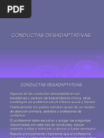 Conductas Desadaptativas