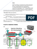 Chapter 16: Plastics: Plastic Manufacturing