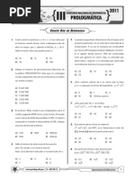 Olimpiadas Prolog 4to Sec 2011