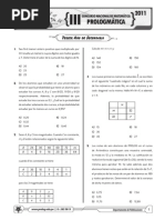 Olimpiadas Prolog 3ro Sec 2011