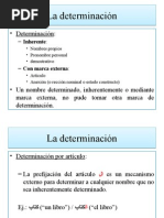 La Determinación en Árabe