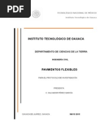 Protocolo de Investigacion Pavimentos Flexibles