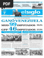 Edición Impresa El Siglo 07-12-2015