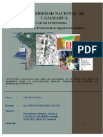 Evolución Geológica Del Área de Escondida Terminado