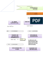 Calculo Del Sedimentador