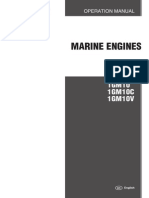 Yanmar GM10 Operation Manual