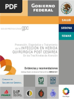 Guia de Referencia Rapiraa Infeccion de Herida Quirugica Postcesarea