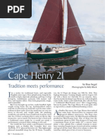 Dudley Dix-Dudley Dix Design Cape Henry 21 Sailboat Boat Yacht Plan Plans-WoodenBoat Magazine (2010)