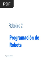 Programación de Robots