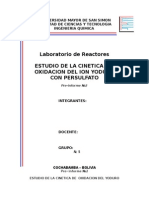 Pre-Informe 2 Oxidacion Del Ion Yoduro Con Persulfato