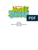 Harvey Beaks Beat Sheet - Nickelodeon