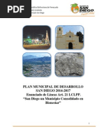 Plan Mcpal. Desarrollo 2014-2017