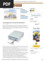 Un Stimulateur Pour Acupuncture Biphasique - Schema Electronique Net