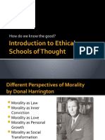 Ethical Schools of Thought