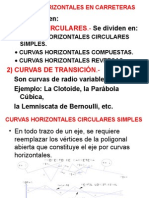 Curvas Horizontales en Carreteras