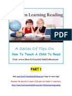 How To Teach A Child To Read - Children Learning Reading Part 1